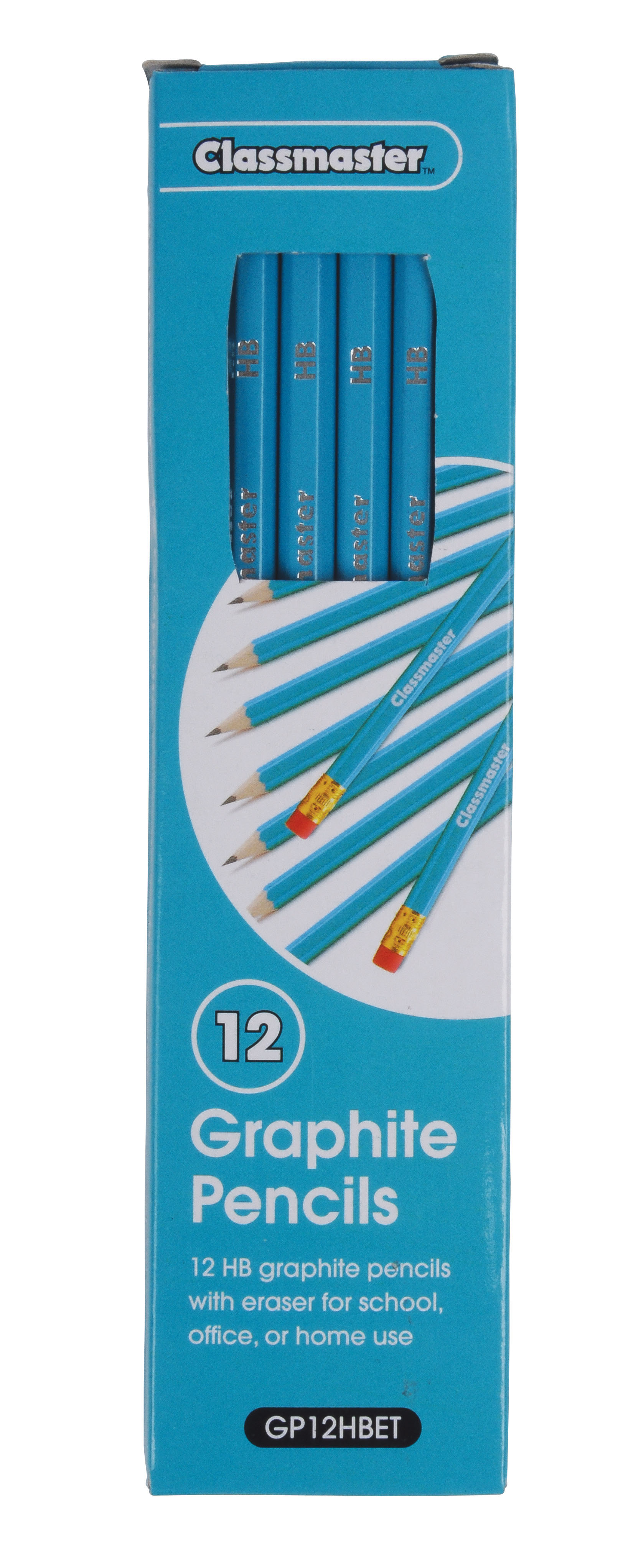 HB Graphite Pencils Eraser Tipped Eastpoint