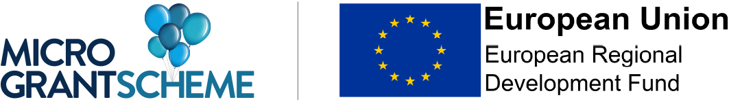 Micro Grant Scheme funded by the European Regional Development Fund