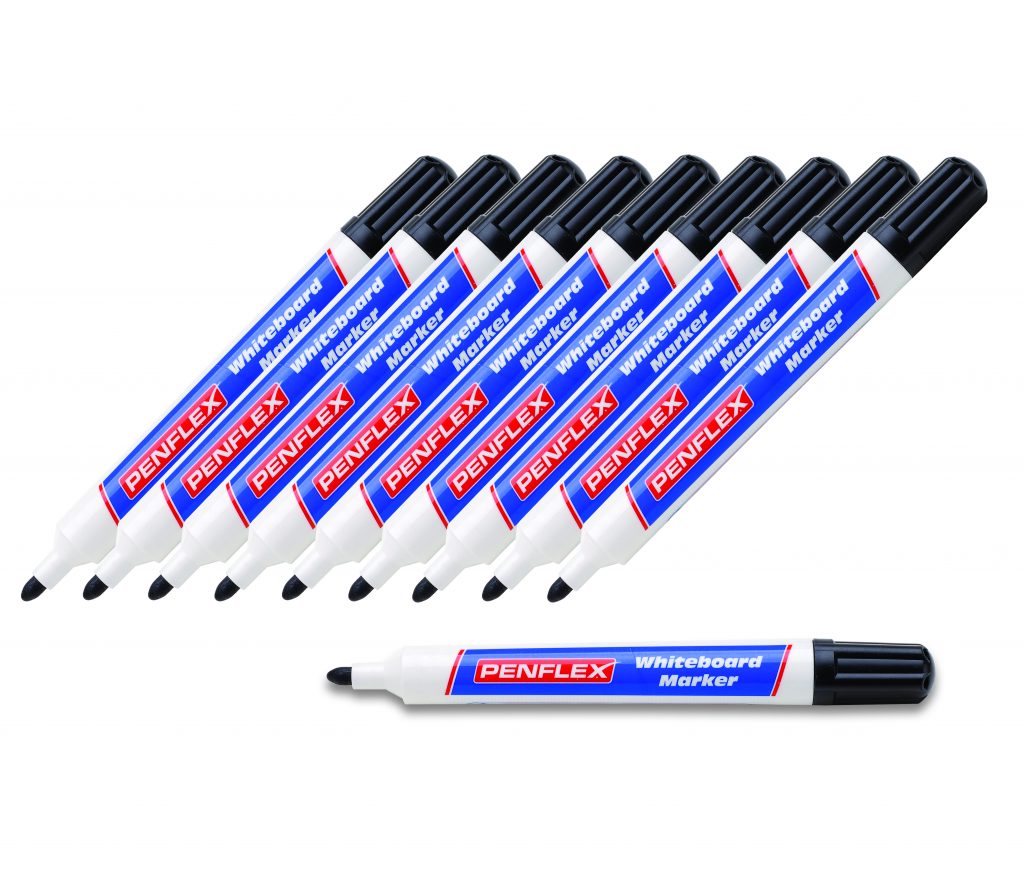 Black Penflex WB15 Whiteboard Markers Eastpoint