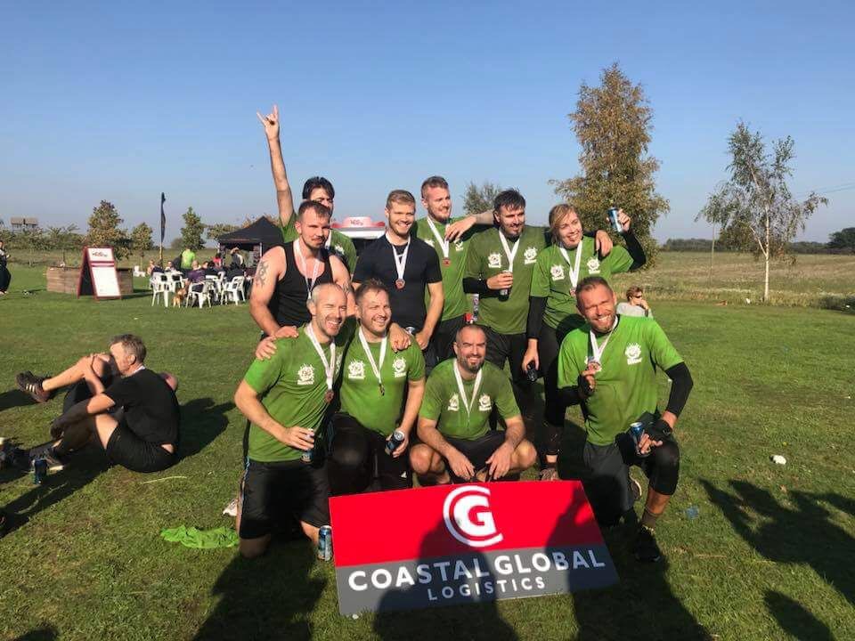 CGL after taking part in the Suffolk Whole Hog Dragon Run