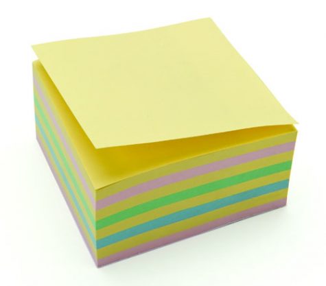 Recycled Pastel Repositionable Notes