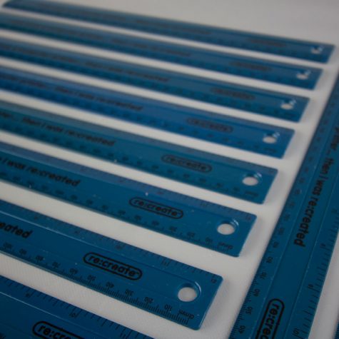 Re:create Shatter-Resistant Recycled Rulers, Coloured