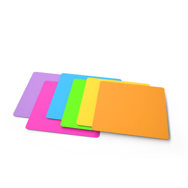 Show-me Magnetic Notes 75 x 75mm Assorted Colours, Pack of 60